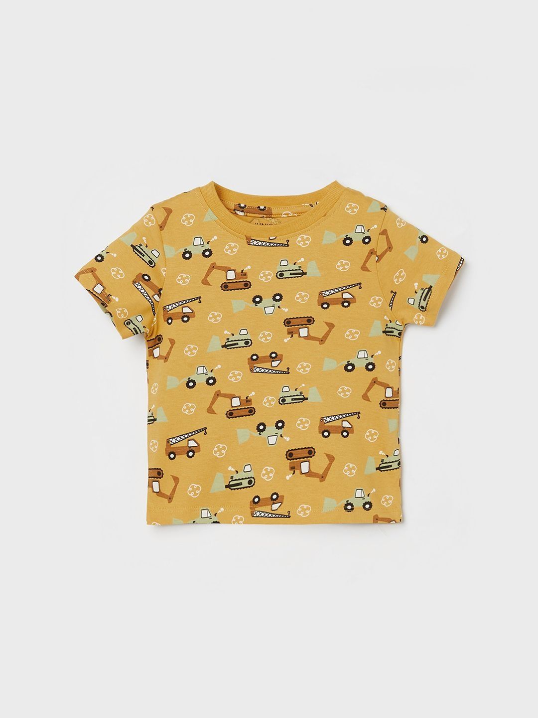 Juniors by Lifestyle Boys Gold Cotton Tshirts-picture-13