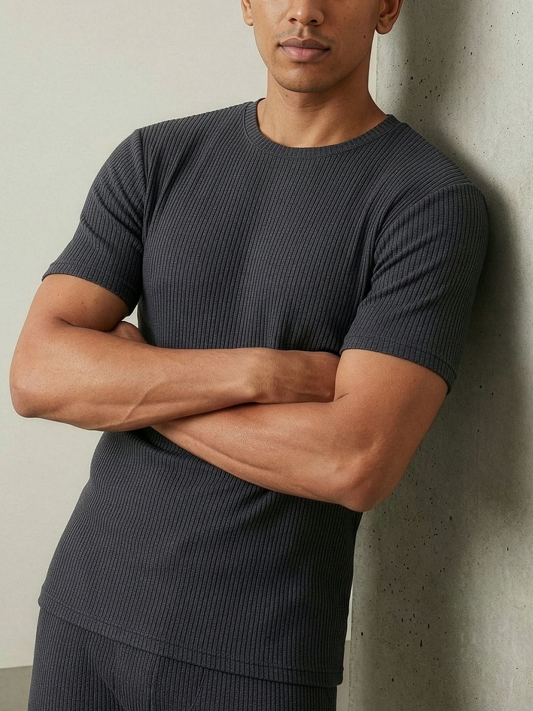 DAMENSCH Heat Retention Round Neck Thermal Top-picture-10