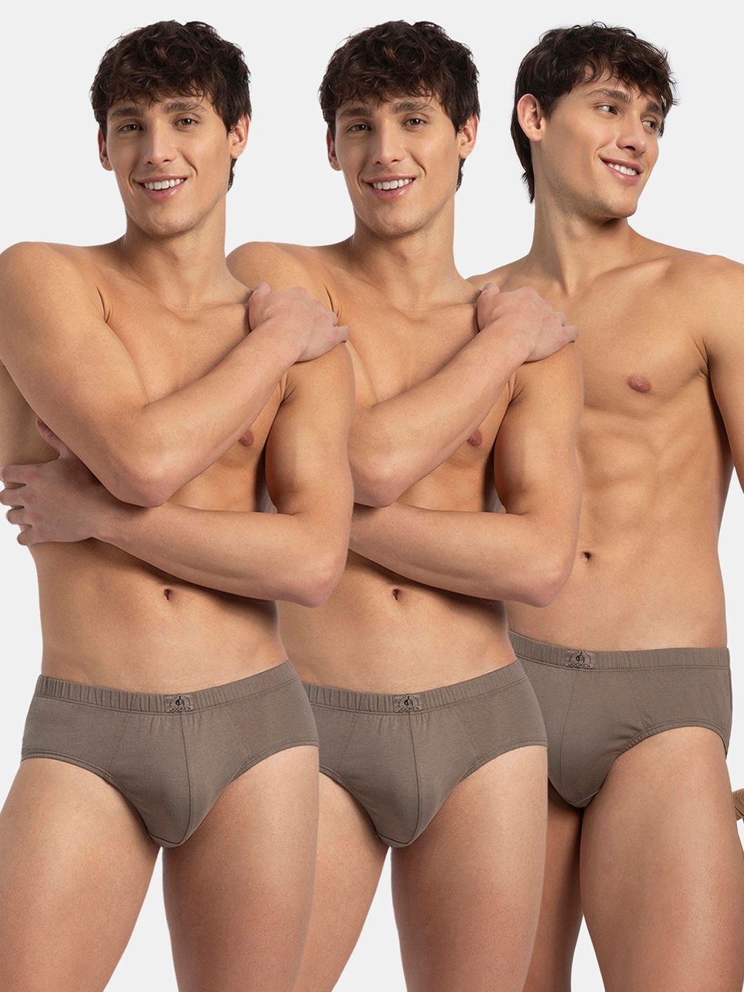 Jockey Pack of 3 Super Combed Cotton Mid-Rise Basic Briefs-picture-23