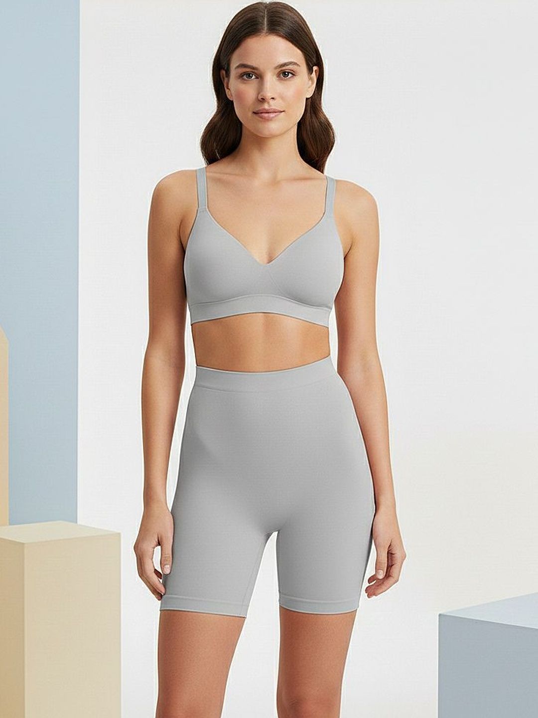 FiveFlag High-Waist Tummy & Thigh Shapewear-picture-15