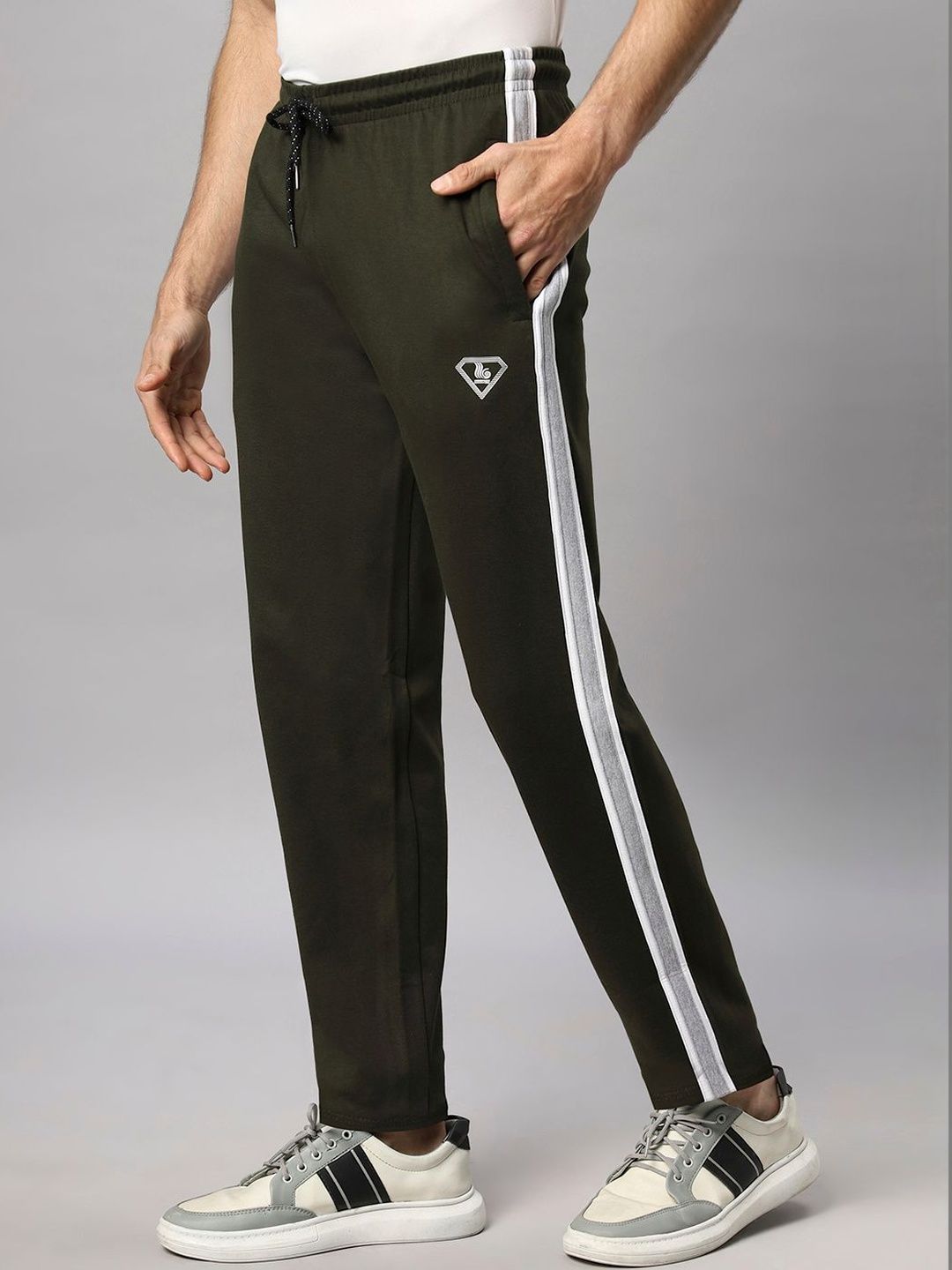 ROSHAN Men Mid Rise Track Pants-image-47