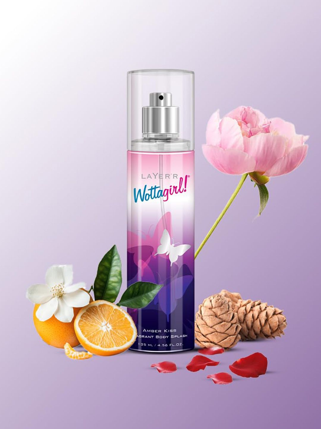 LAYER'R WOTTAGIRL! Amber Kiss Body Spray- 135 ml-picture-27