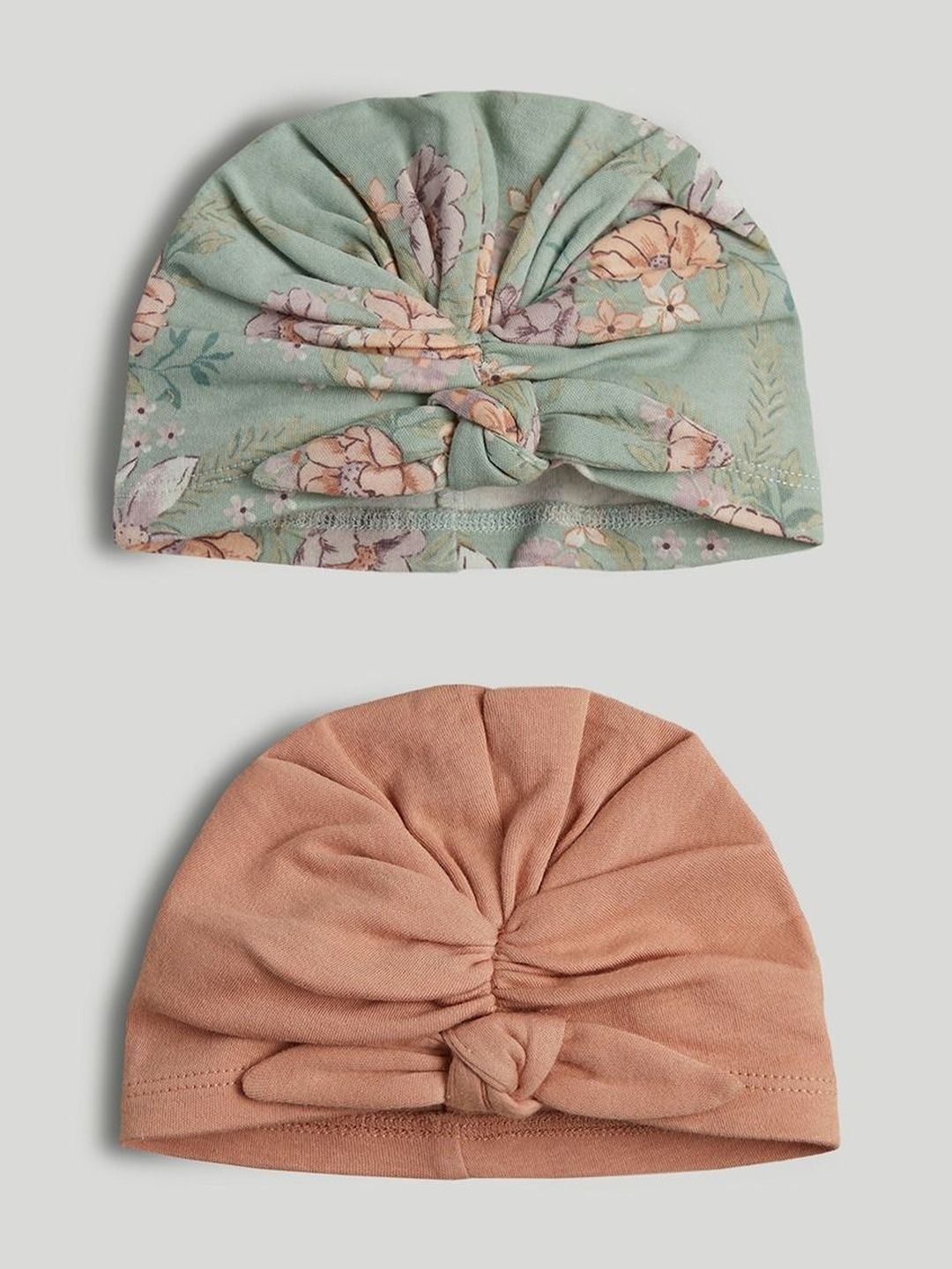 mothercare Girls Green Self Design Bakerboy Hat-image-34