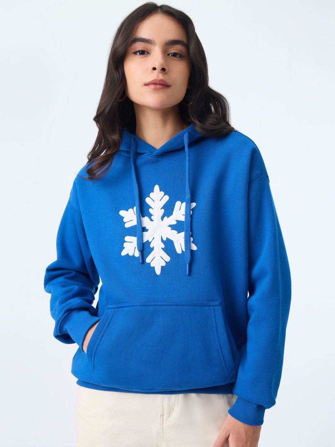 The Souled Store Women Embroidered Hooded Sweatshirt-picture-41