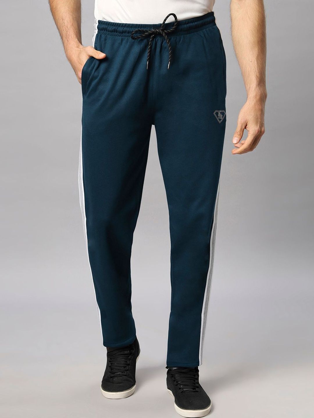 ROSHAN Men Cotton Regular Track Pants-image-3