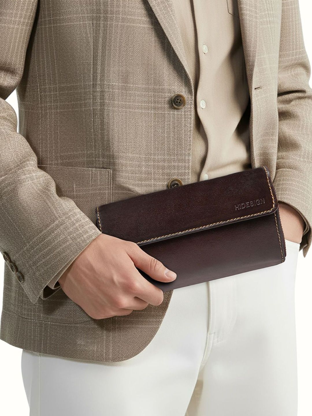 Hidesign Men Leather Zip Around Wallet-picture-30