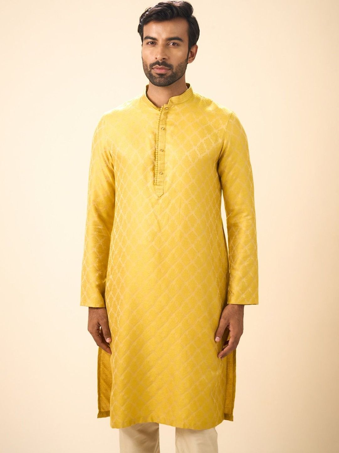 Manyavar Men Regular Kurta with Trousers-picture-23