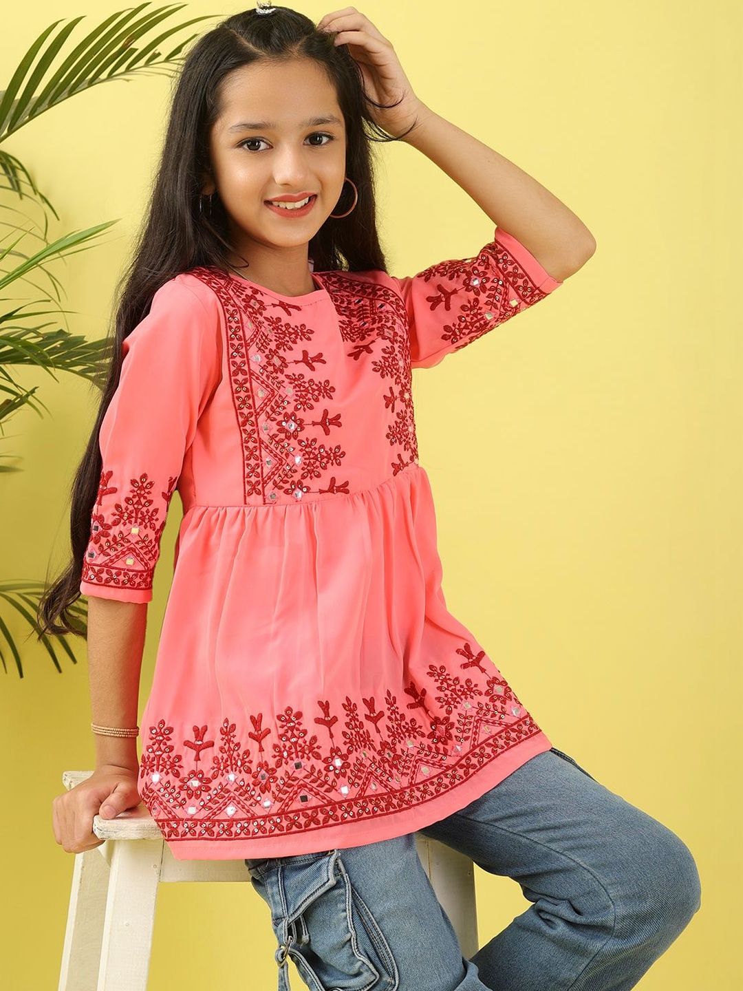 BAESD Girls Polyester Tops-picture-28