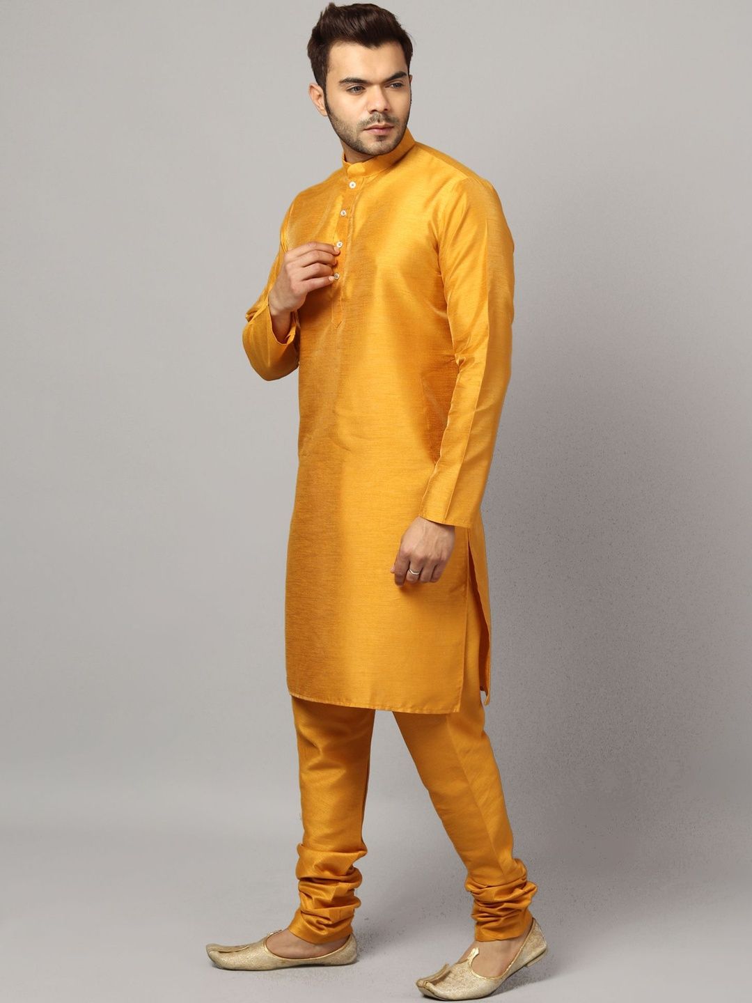 Uri and MacKenzie Men Regular Kurta with Churidar-picture-20