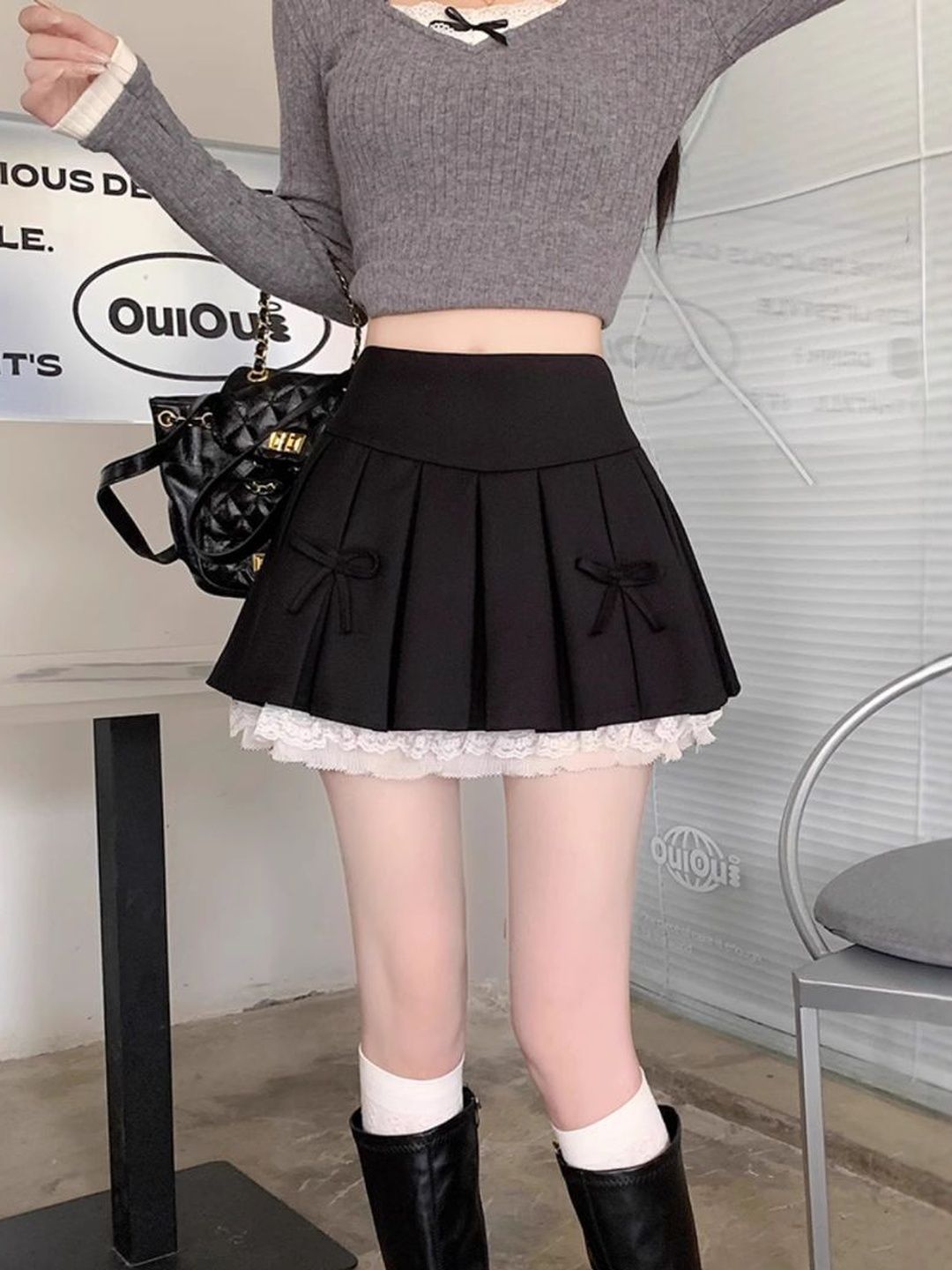 StyleCast x Revolte A-Line Mini Skirts-picture-36