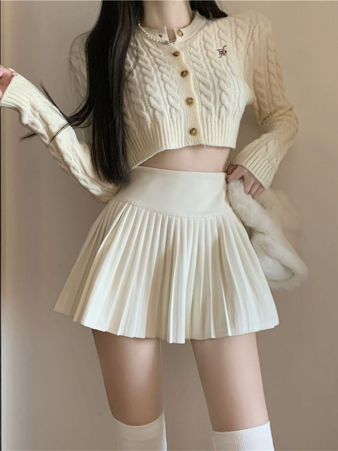 StyleCast x Revolte Flared Mini Skirts-picture-15