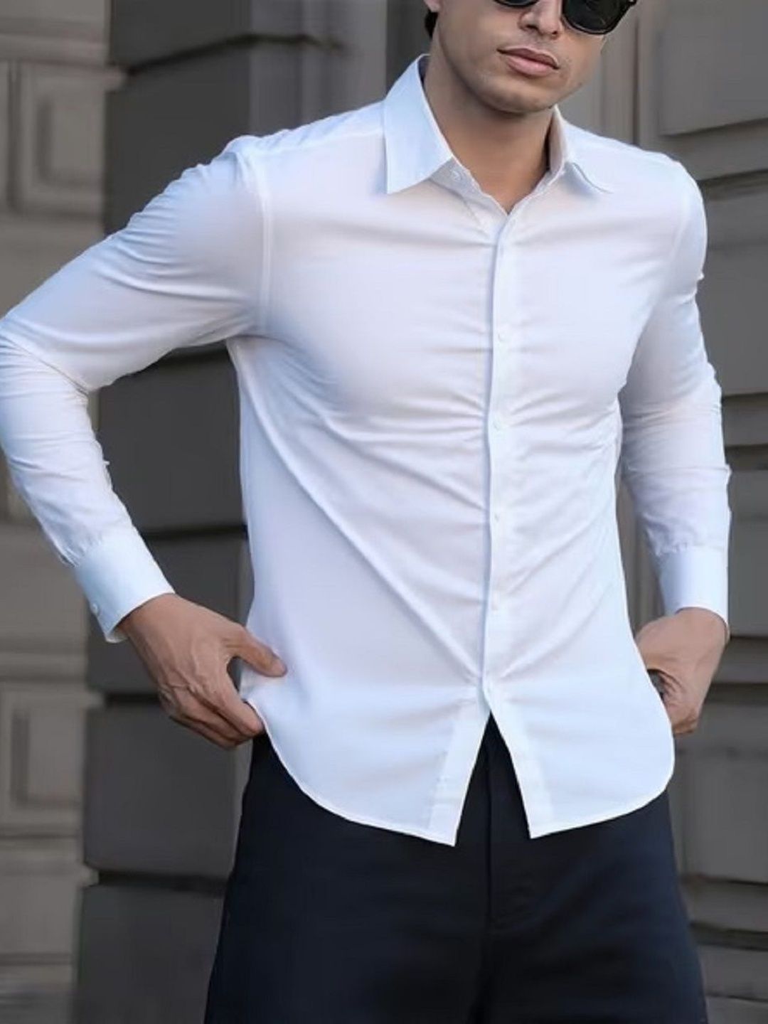 MARMIC FAB Men Slim Fit Formal Shirt-picture-17