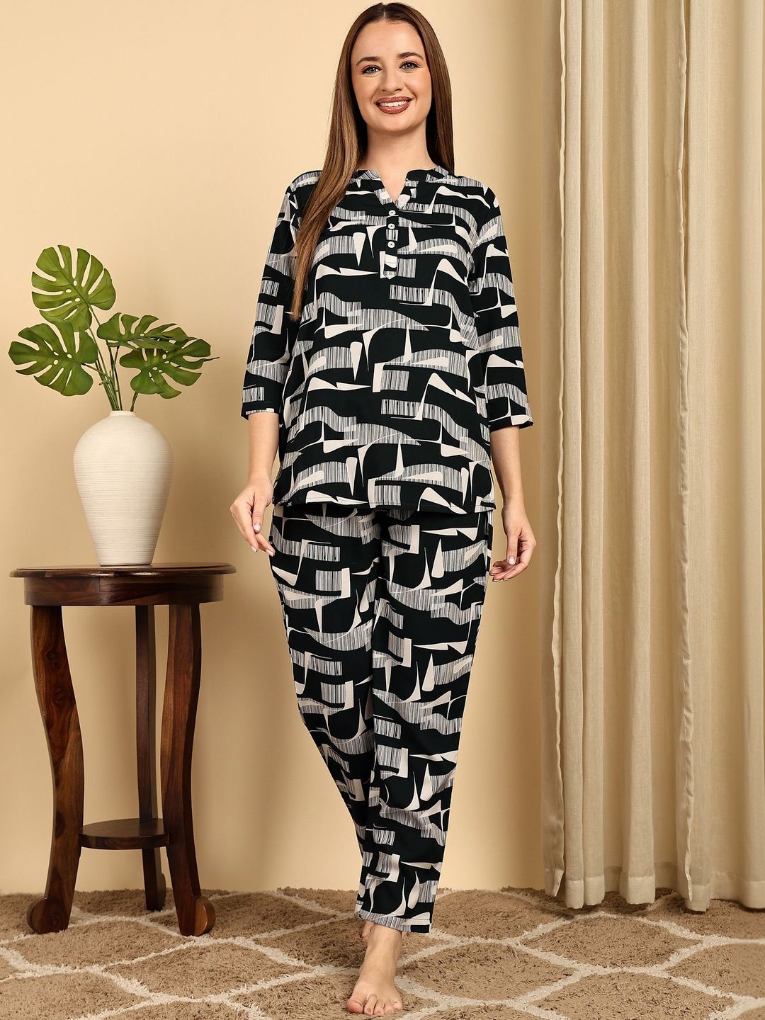 Smarty Pants Women Printed Night suit-picture-17