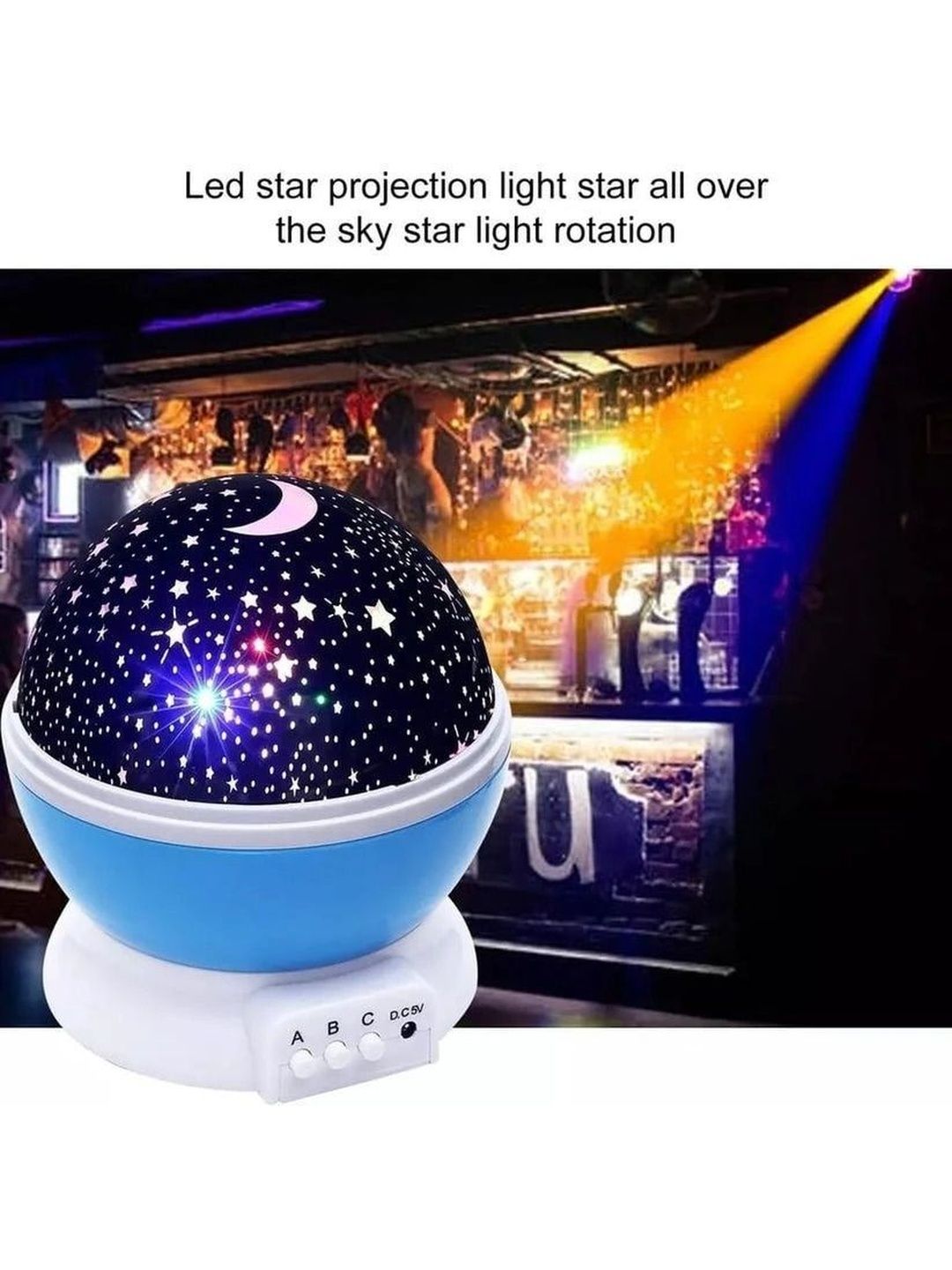 DeoDap Night Star Master Rotating Projection Lamp-image-3