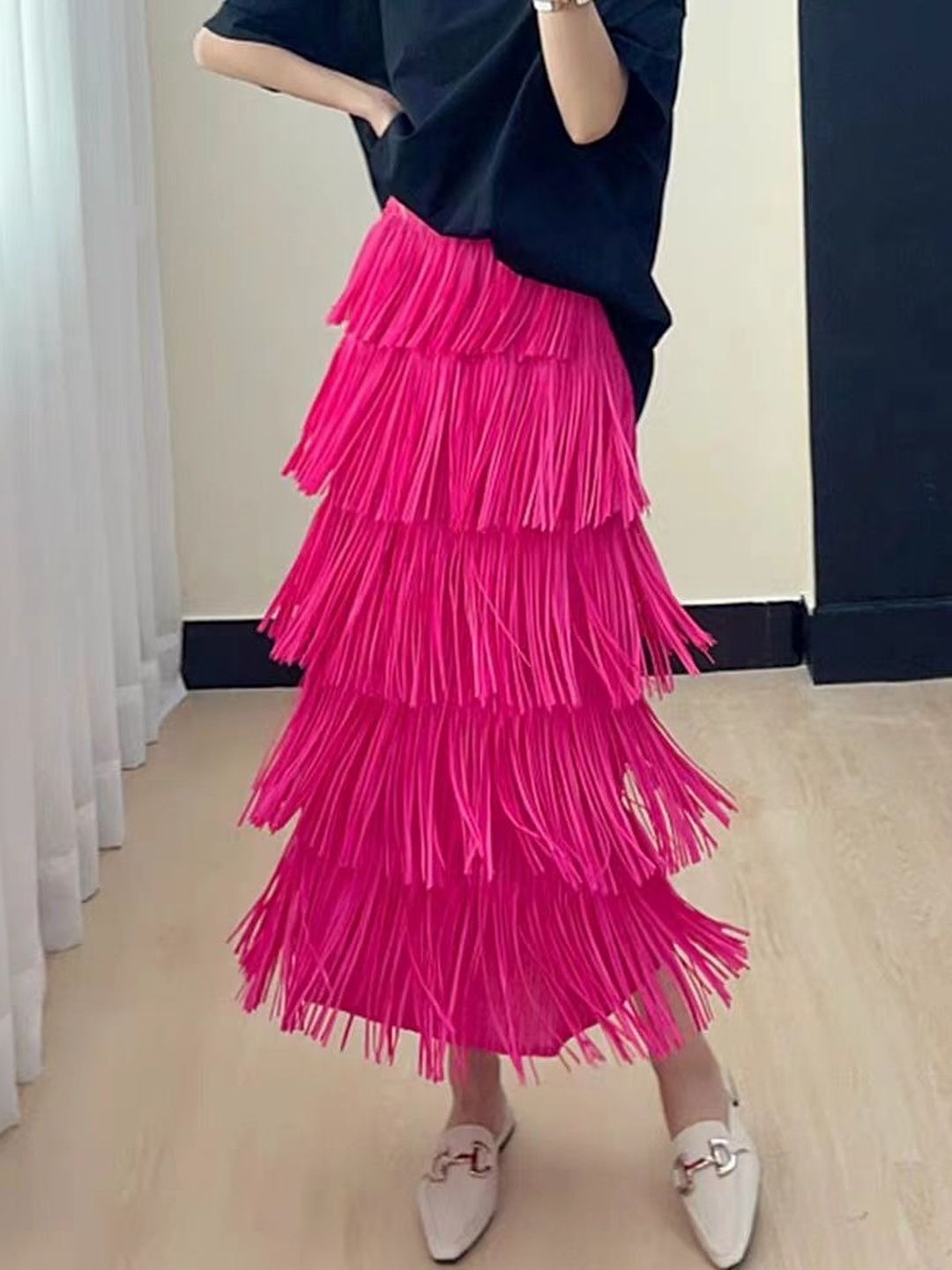 StyleCast x Revolte A-Line Maxi Skirts-image-23