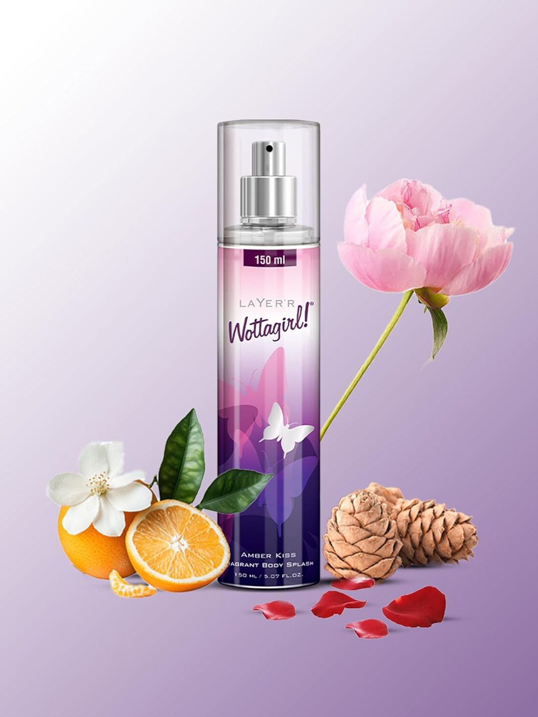 LAYER'R WOTTAGIRL! Amber Kiss Body Splash -150 ml