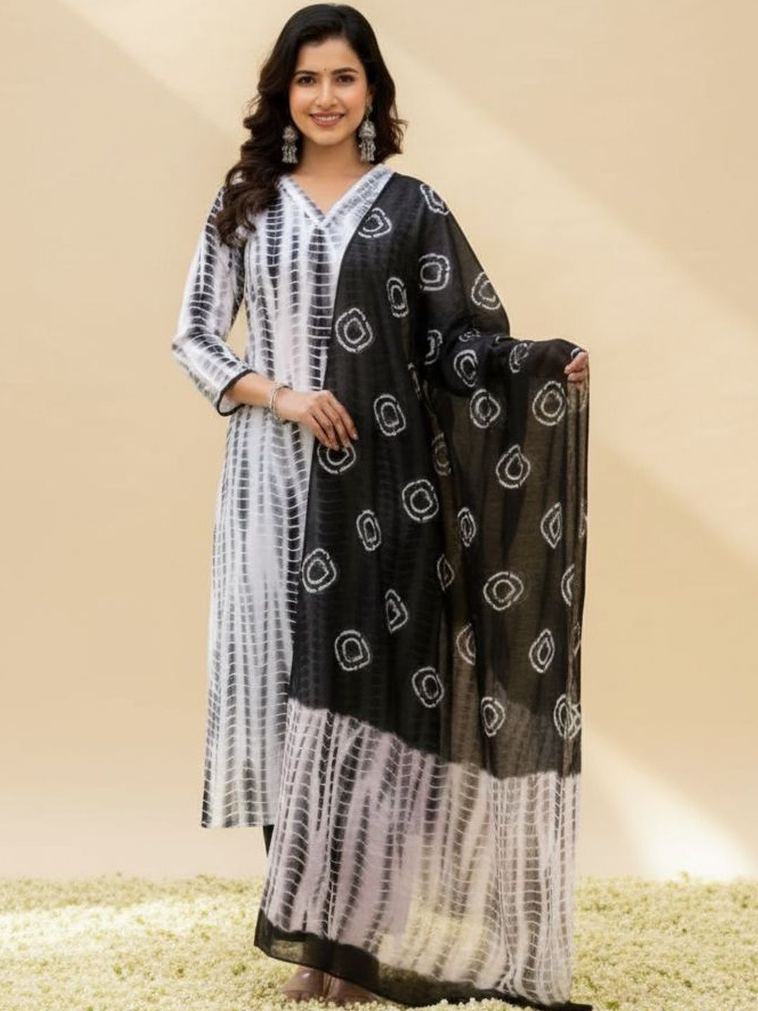 Anouk Rustic Women Printed Regular Pure Cotton Kurta with Trousers & With Dupatta-picture-38