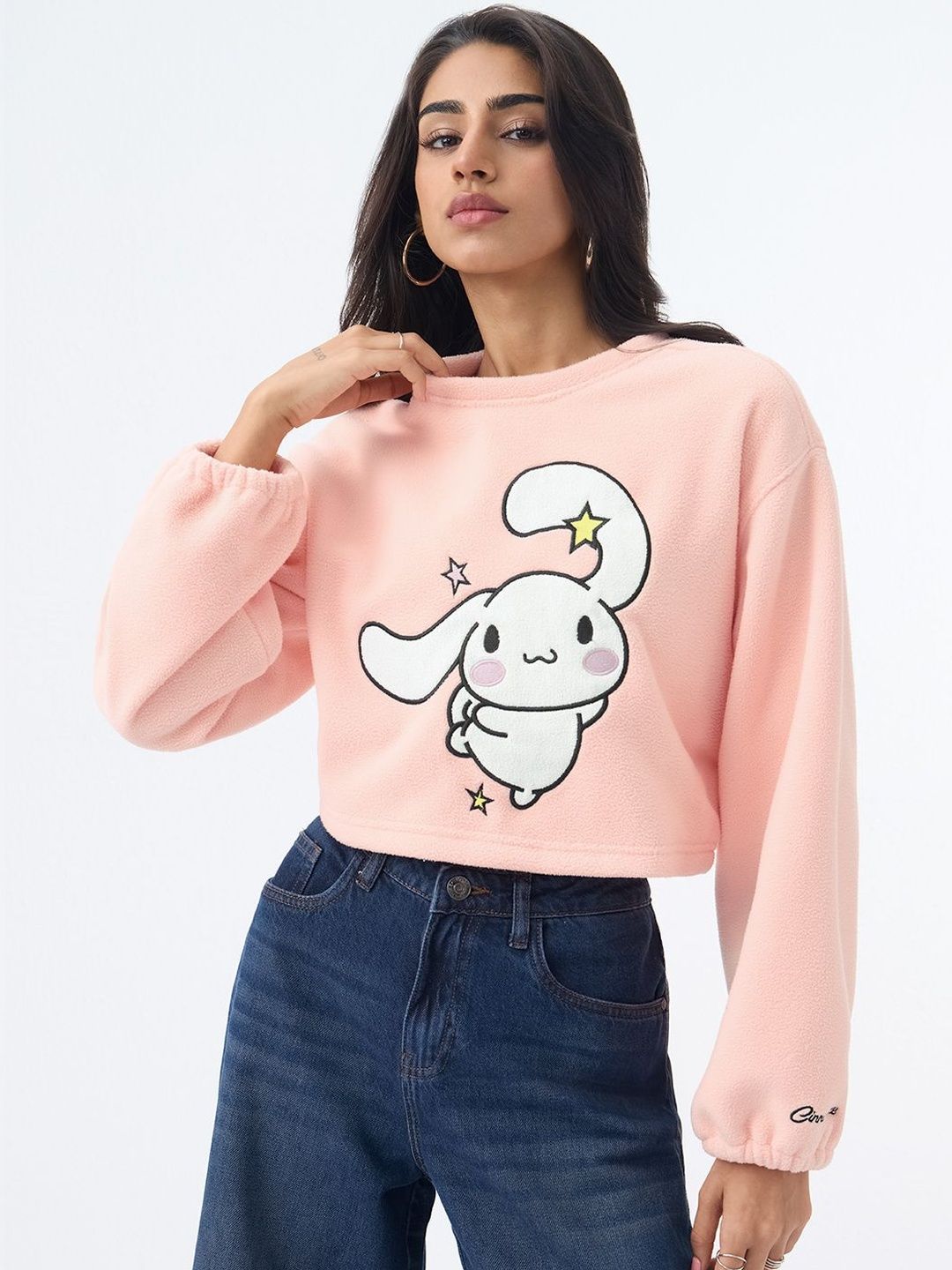 The Souled Store Women Printed Sweatshirt