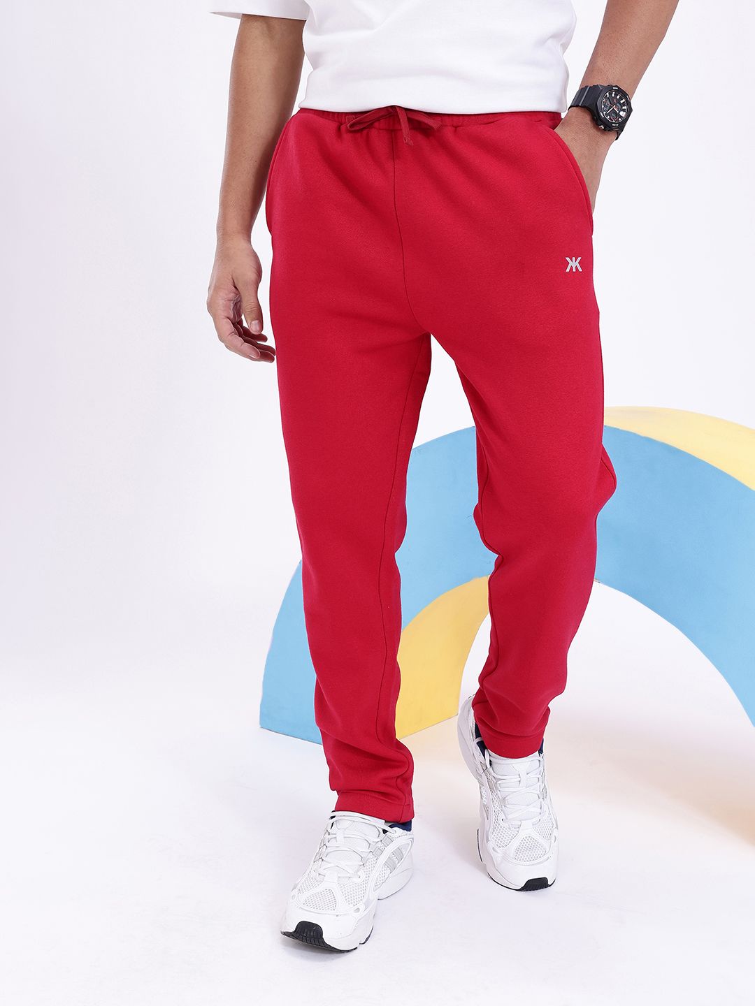 Kook N Keech Men Regular Fit Knitted Track Pants-picture-12