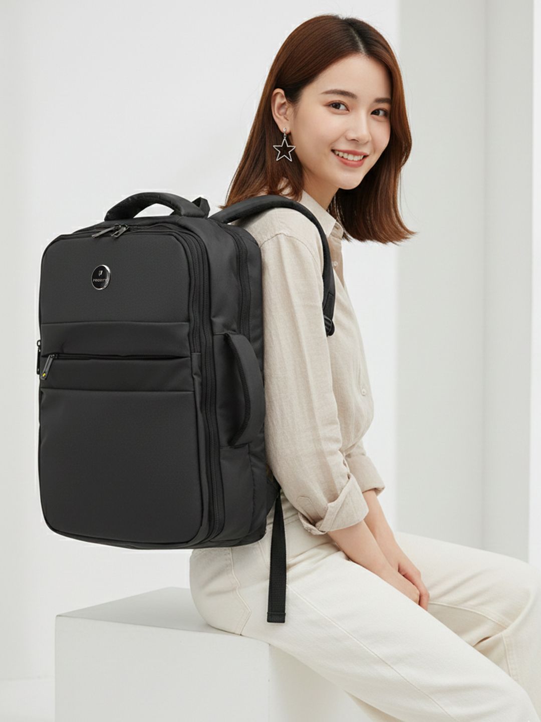 Priority Unisex Laptop Backpack - Up to 16 inch-image-7