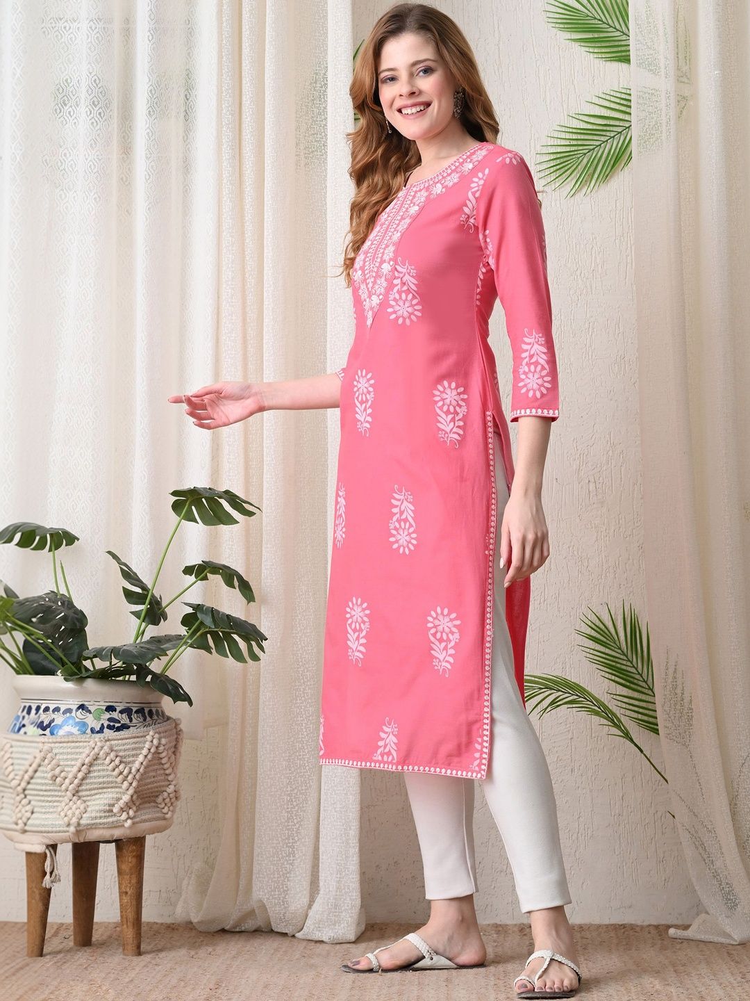 Koito Women Ethnic Motifs Yoke Design Kurta-picture-37