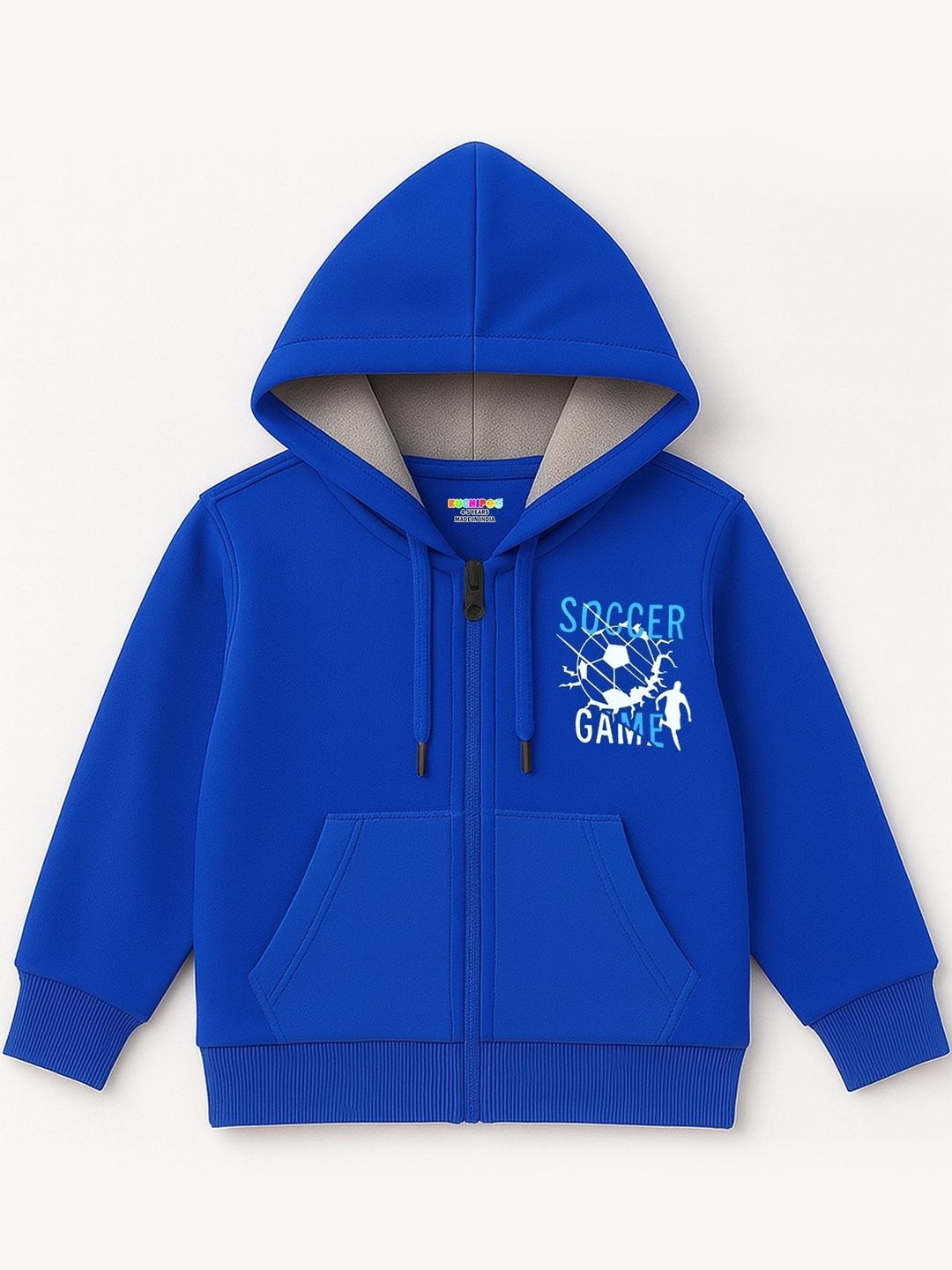 KUCHIPOO Boys Printed Hooded Sweatshirt-picture-30