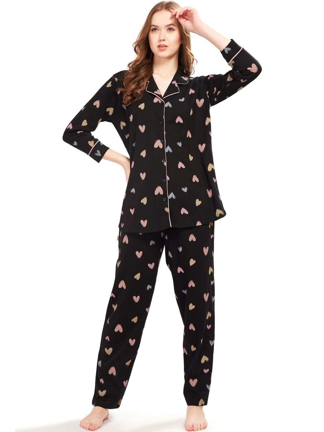 WEET Women Printed Night suit-picture-18