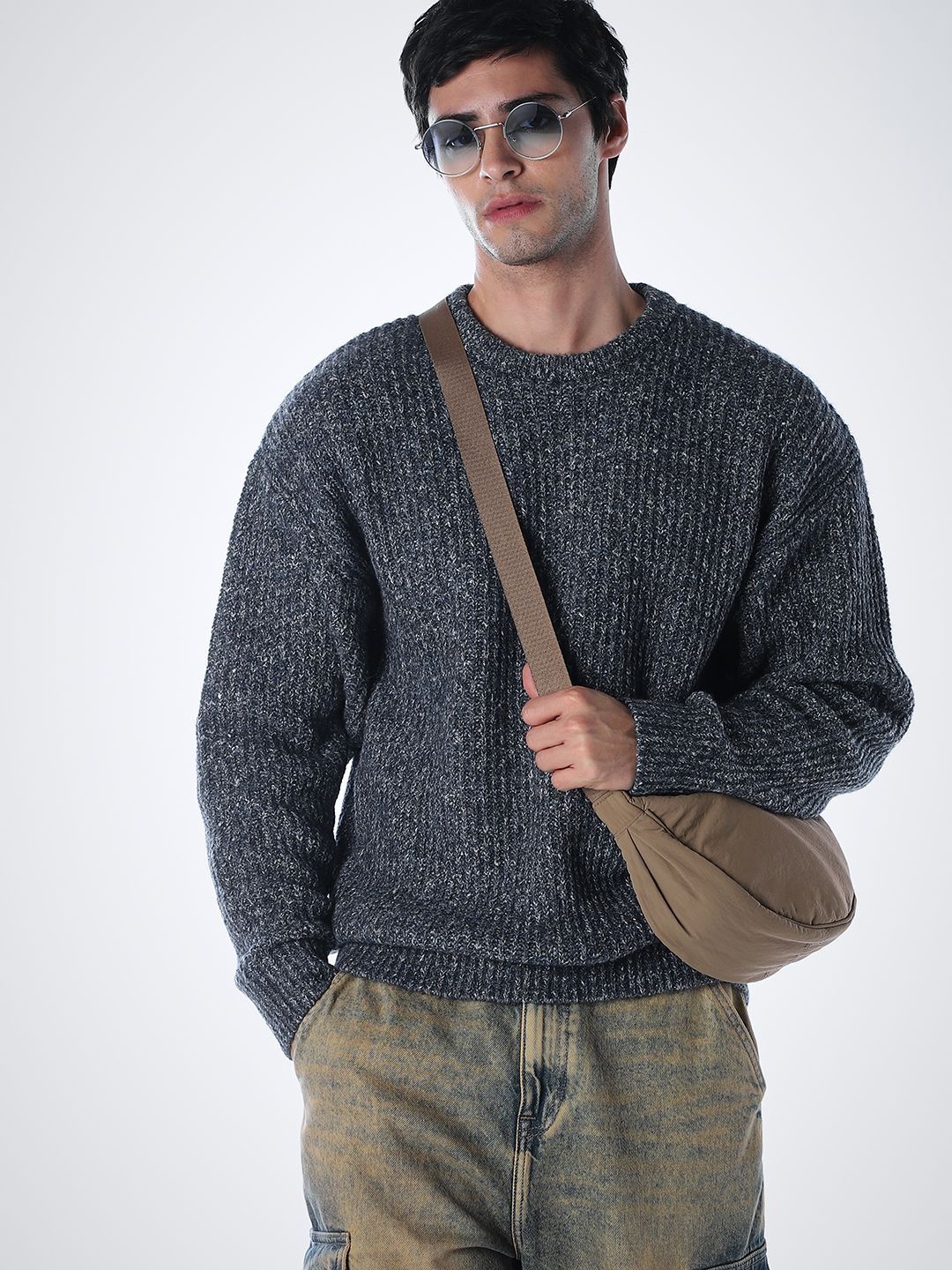 Jack & Jones Men Ribbed Pullover-picture-31