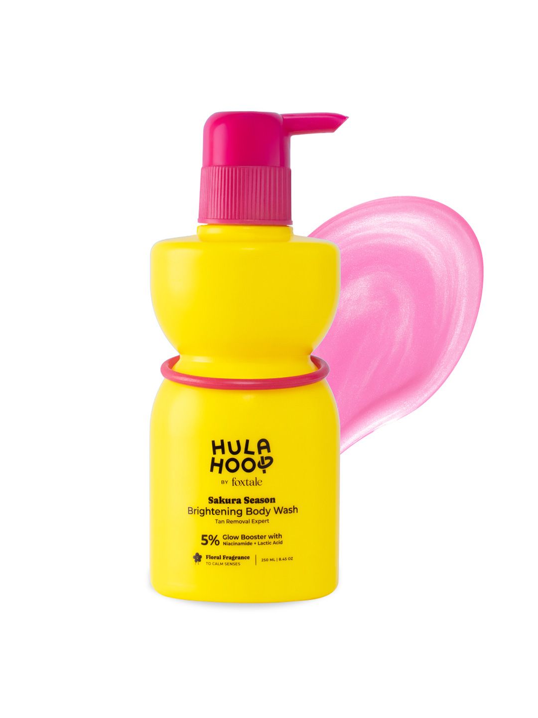 FoxTale Hula Hoop Brightening Body Wash to Exfoliate & Reduce Tan