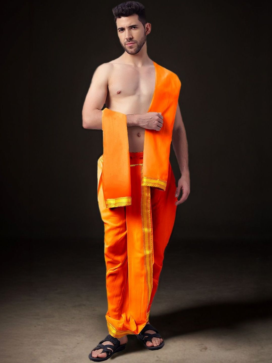 Spewim Men Cotton Dhotis-picture-58