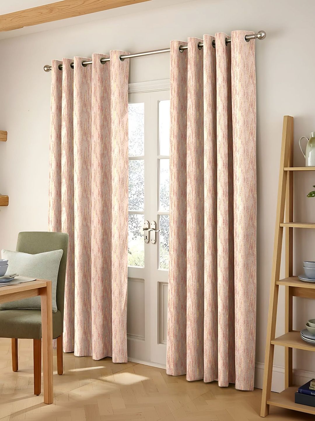 Raymond Home Pink Set of 2 Window Curtain-image-24