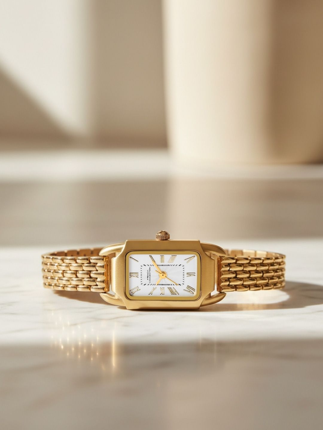 French Connection Women Dial & Stainless Steel Bracelet Style Straps Analogue Watch FCN0187SGM-picture-17