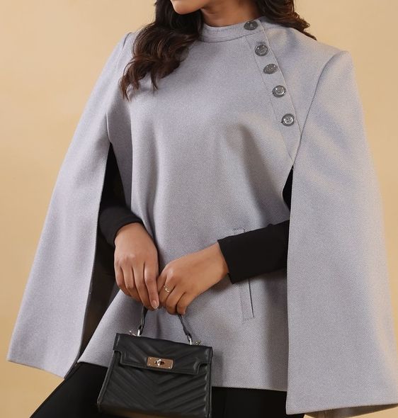 Buy Zamour Women Cape Jacket - Jackets for Women 38320076 | Myntra