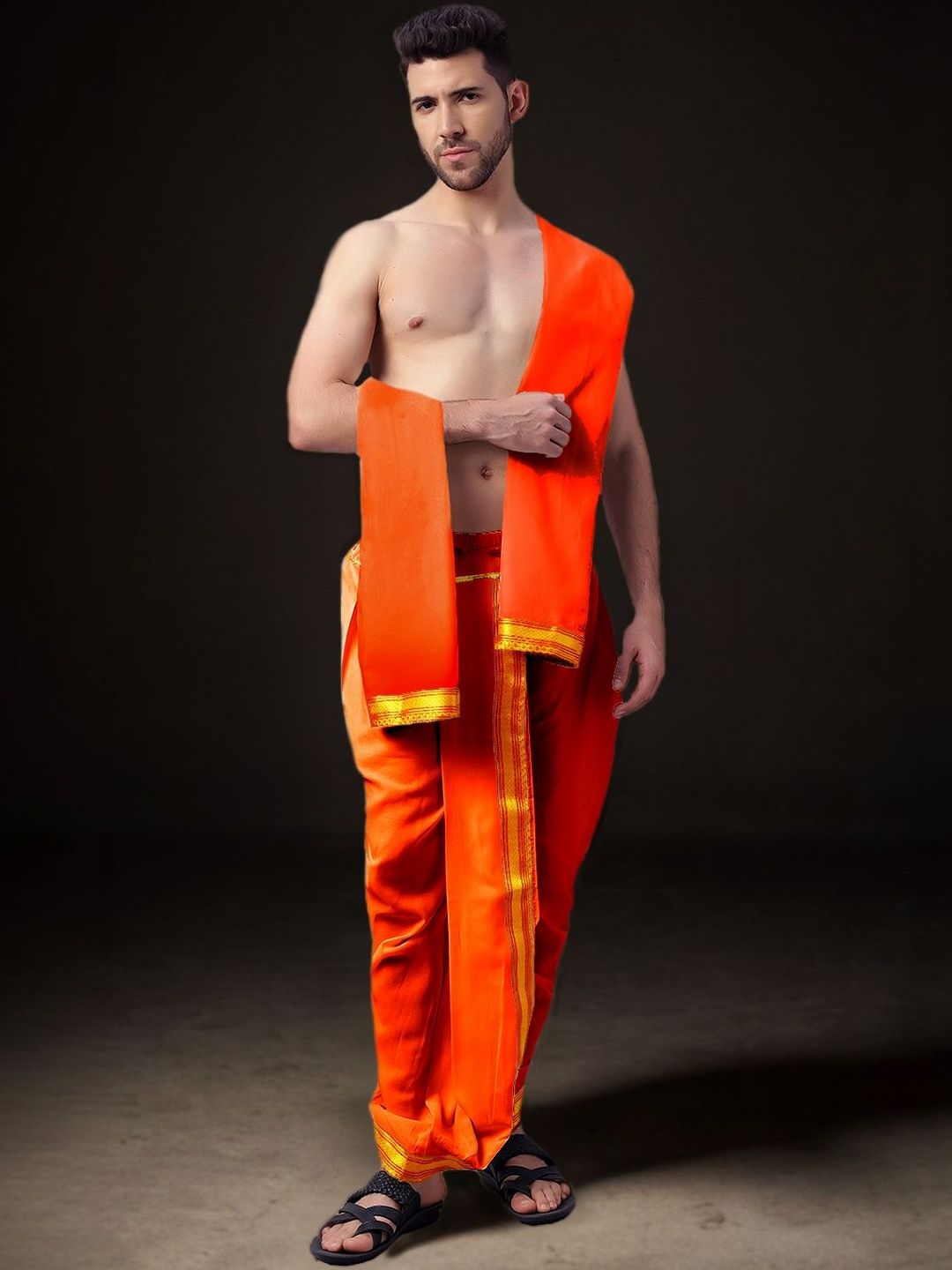 Spewim Men Cotton Dhotis-picture-56