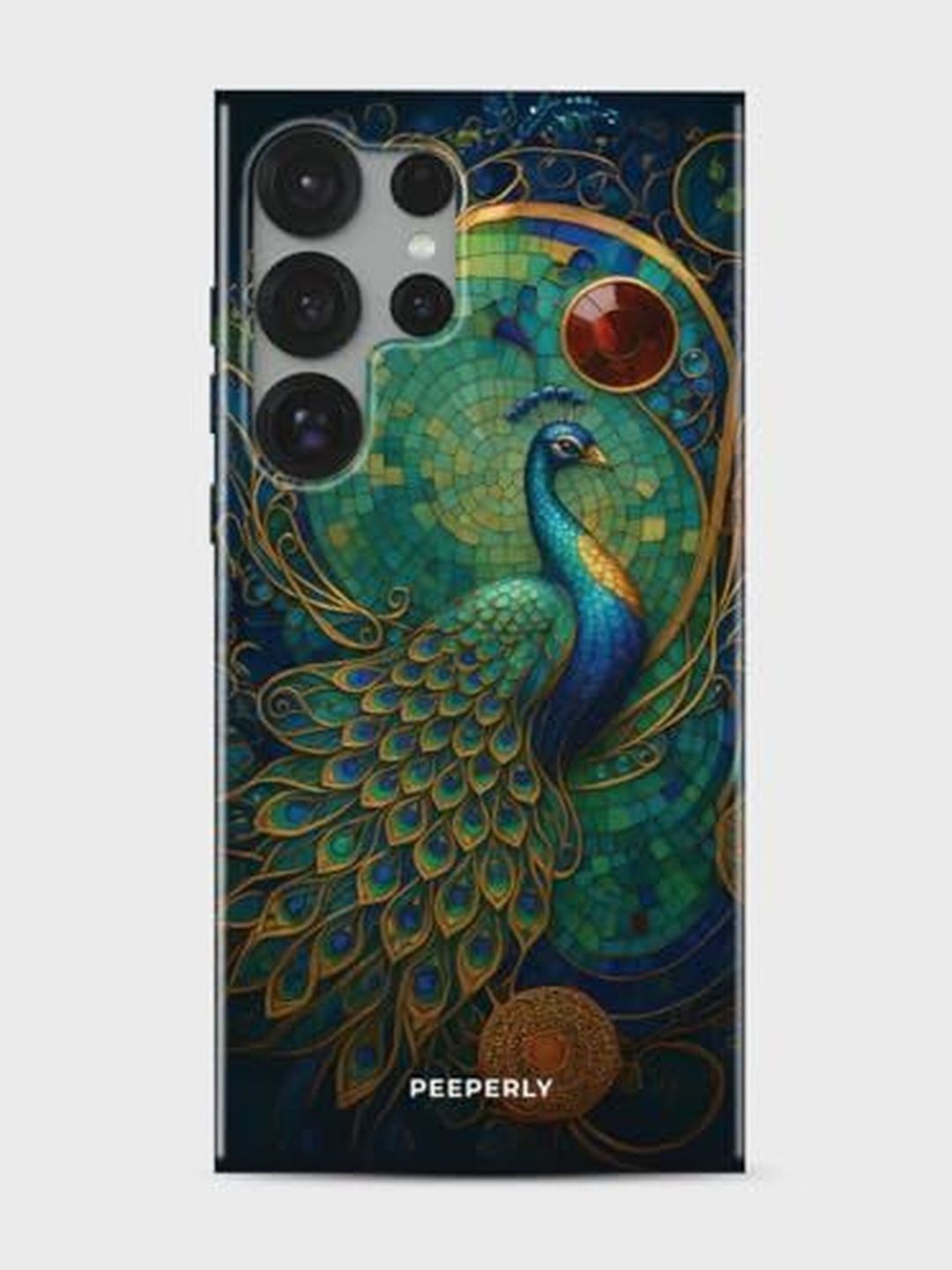 PEEPERLY Abstract Printed Samsung Galaxy S23 Ultra 5G Back Case Mobile Accessories-picture-56