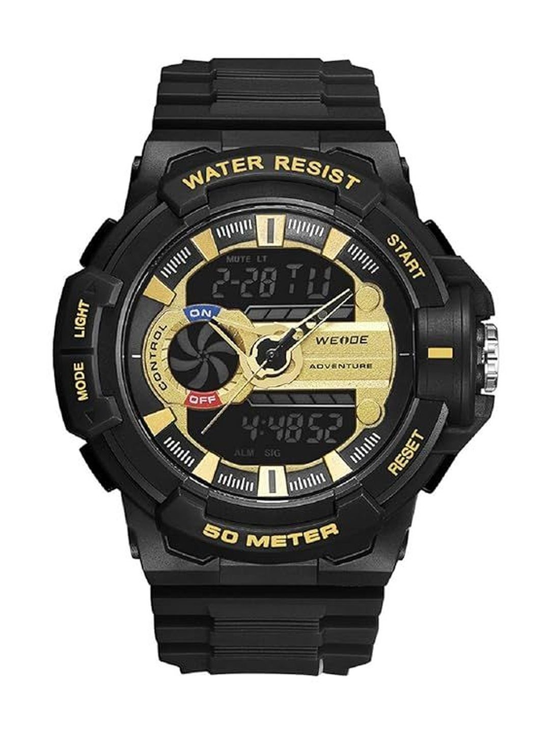 WEIDE Unisex Dial & Straps Analogue and Digital Alarm Watch WA8009-2C-picture-54