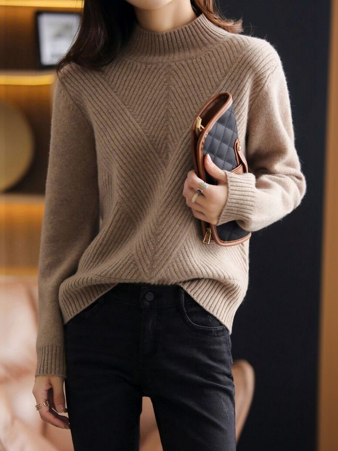 StyleCast Women Chevron Pullover-picture-16