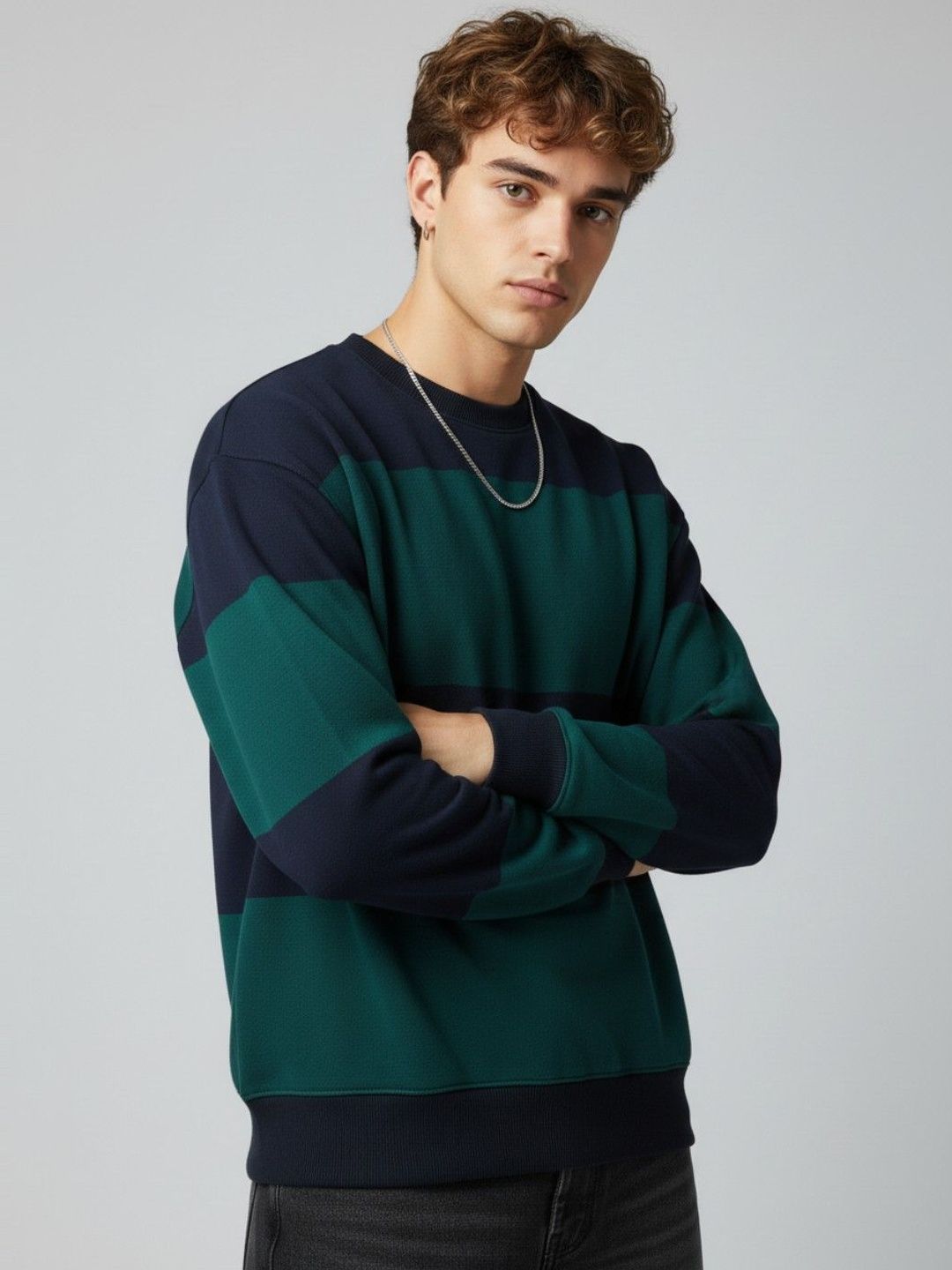 glitchez Men Colourblocked Sweatshirt-picture-45