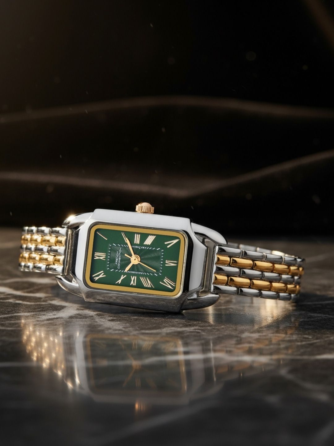 French Connection Women Dial & Stainless Steel Bracelet Style Straps Analogue Watch FCN0187NTM-picture-38