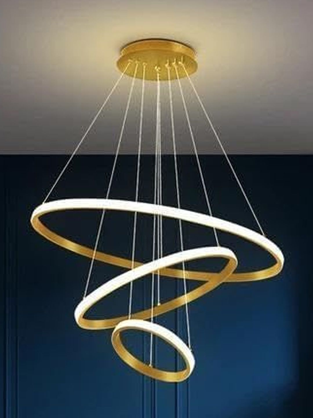 OJIT LIGHT DECORATION Gold-Toned Ceiling Lamp-picture-11