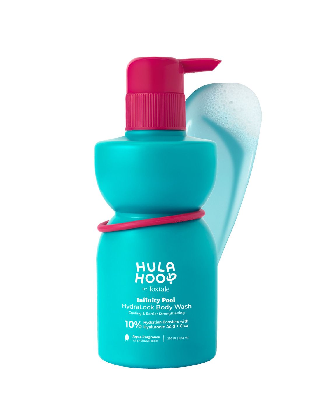 FoxTale Hula Hoop HydraLock Body Wash for 24-Hrs Long Hydration & Moisturization - 250ml