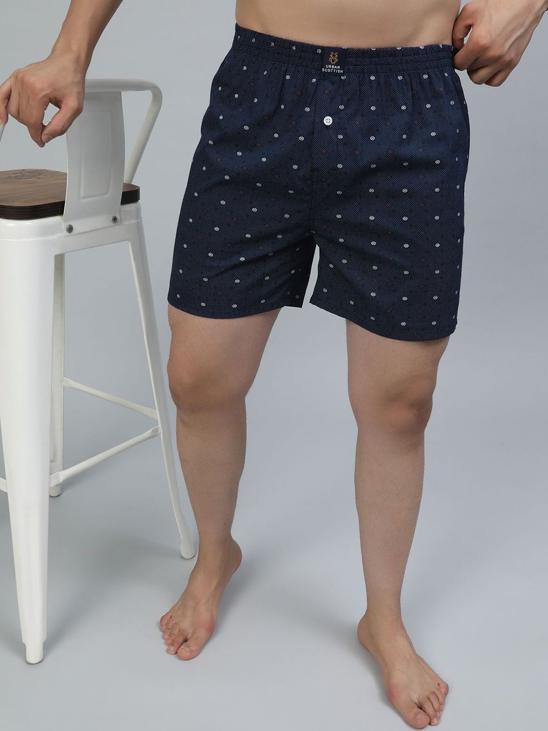 URBAN SCOTTISH Printed Cotton Boxers-picture-29