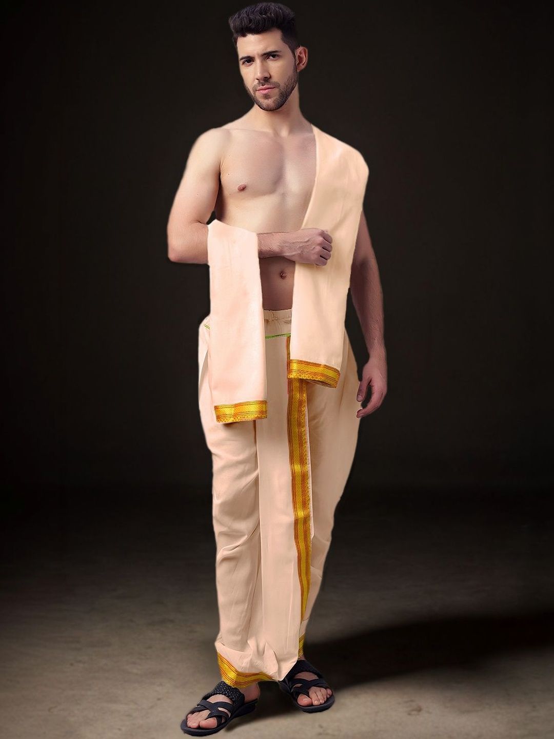 Spewim Men Cotton Dhotis-picture-27