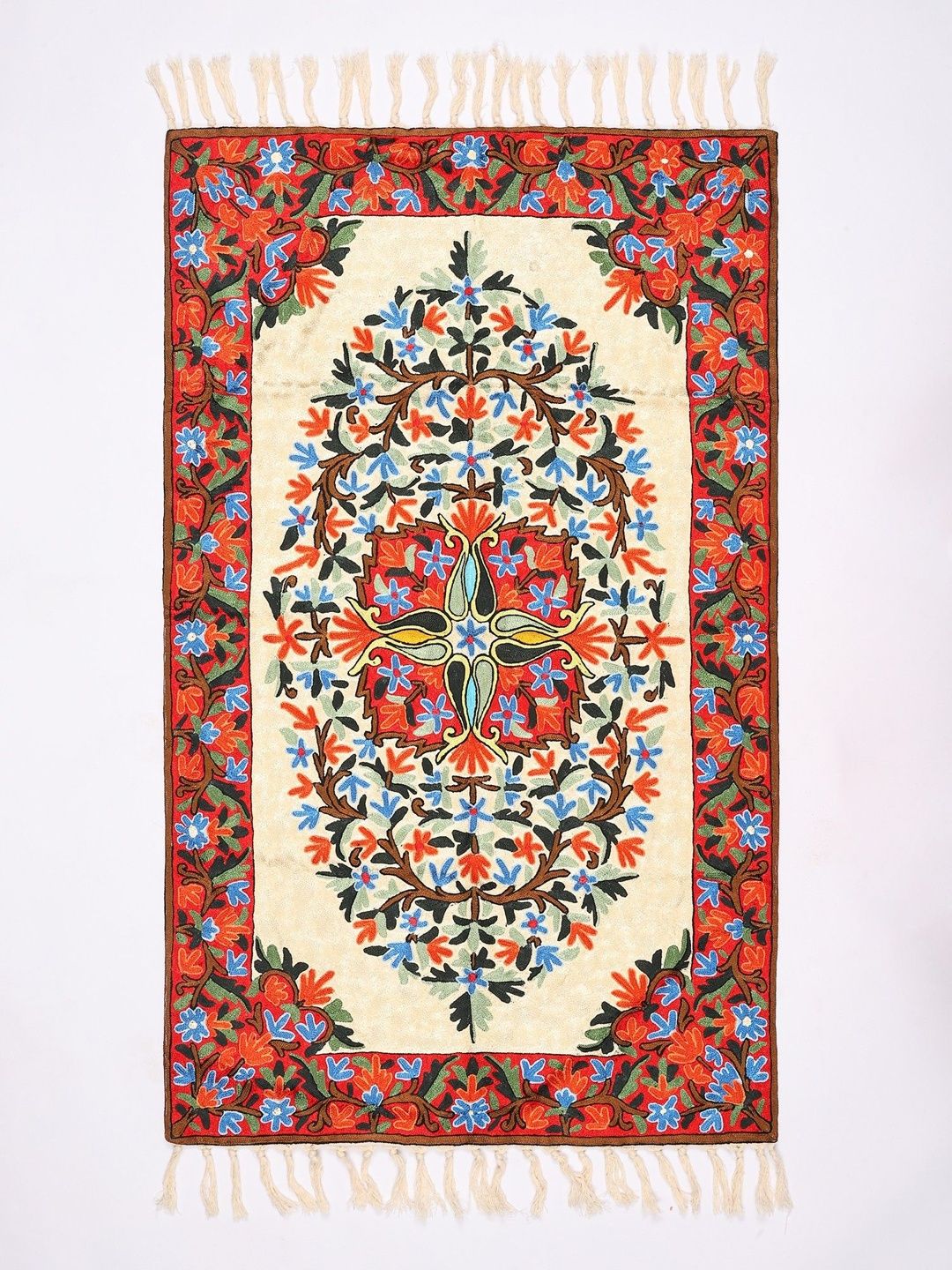 Exotic India Yellow Ethnic Motifs Other Carpet-picture-33