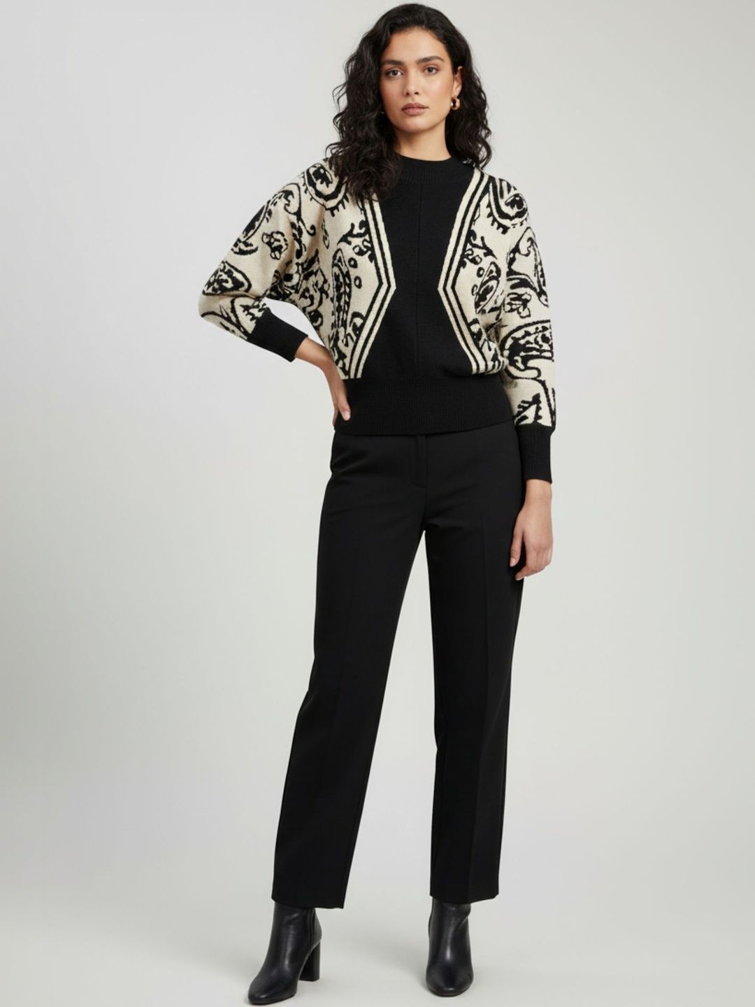 Tamiska By Narendra Kumar Women Printed Pullover-picture-31