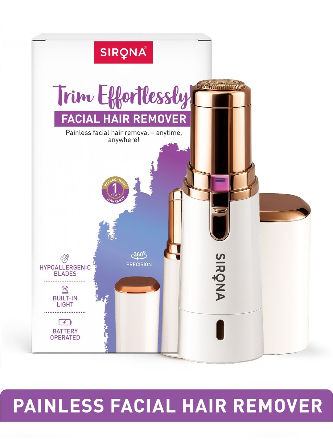 Sirona Facial Hair Remover