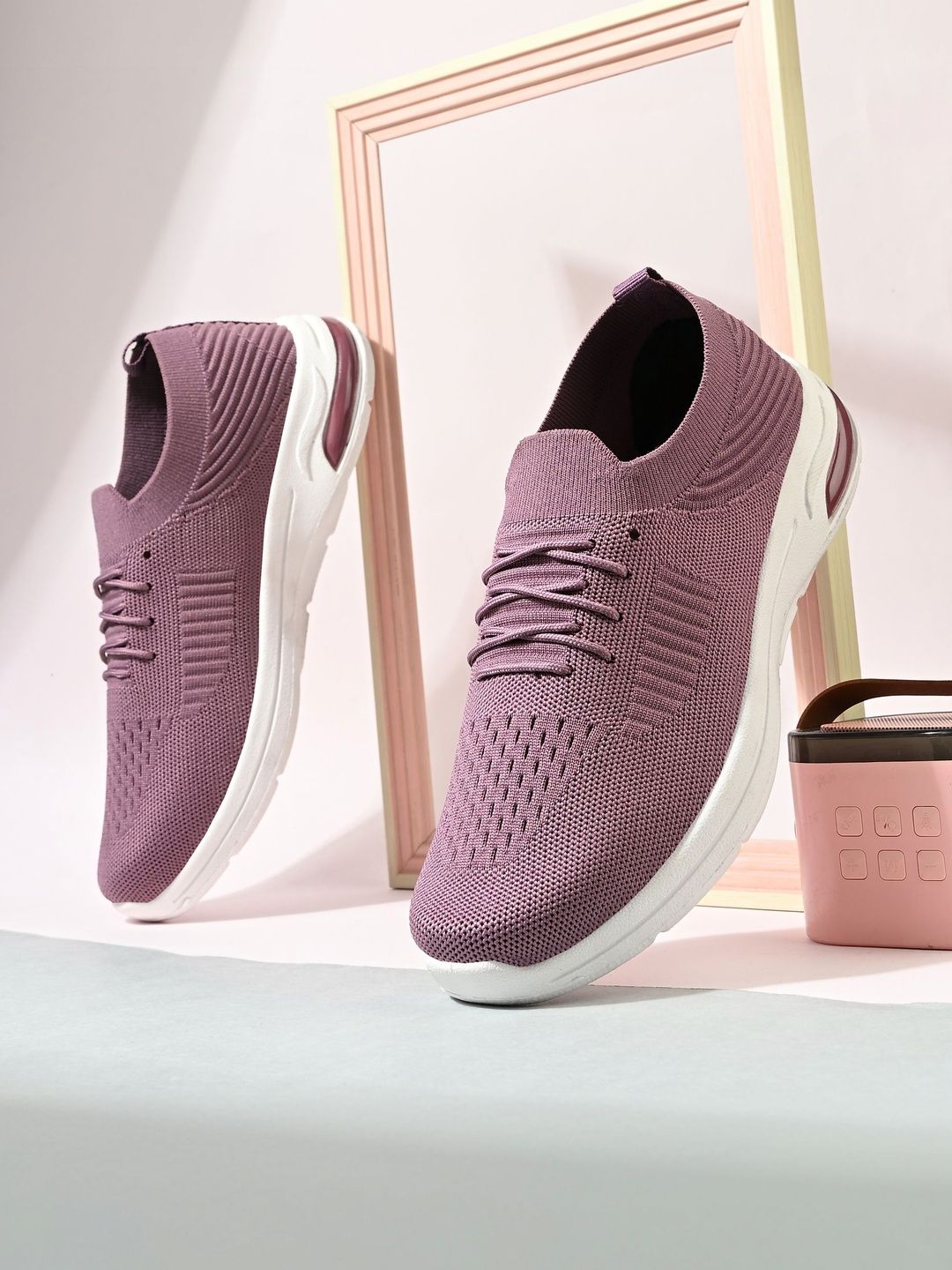 K Footlance Women Textured Sneakers-picture-24