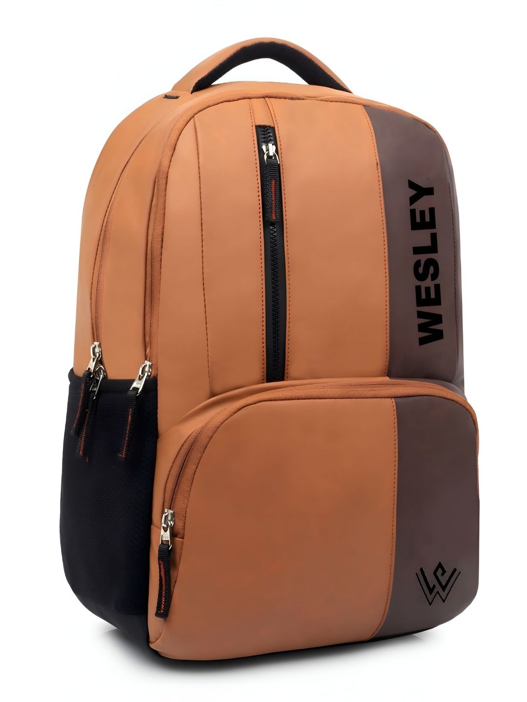 Wesley Unisex Colourblocked Backpack-picture-12