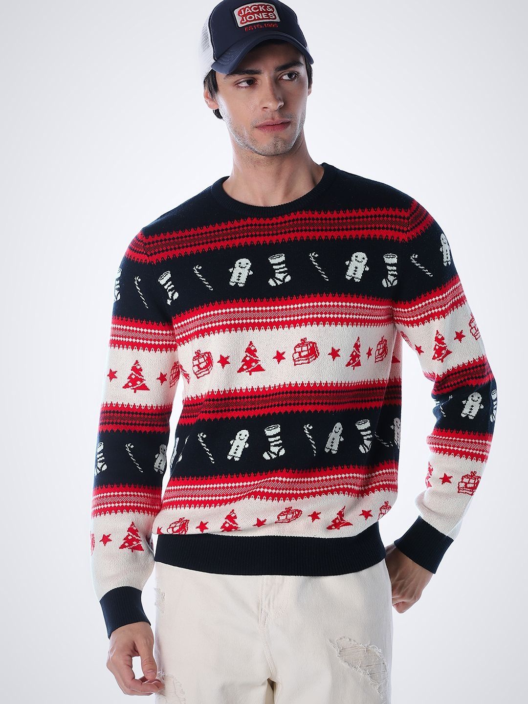 Jack & Jones Men Printed Pullover-picture-56