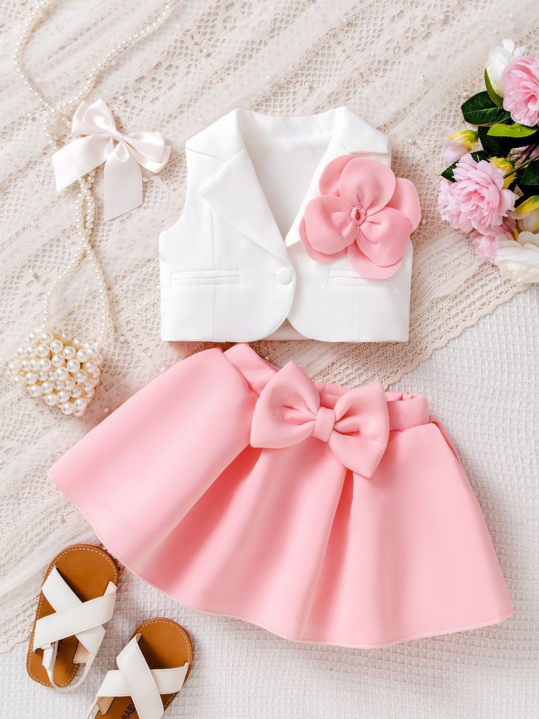 Xsole Girls Top with Skirt-picture-28
